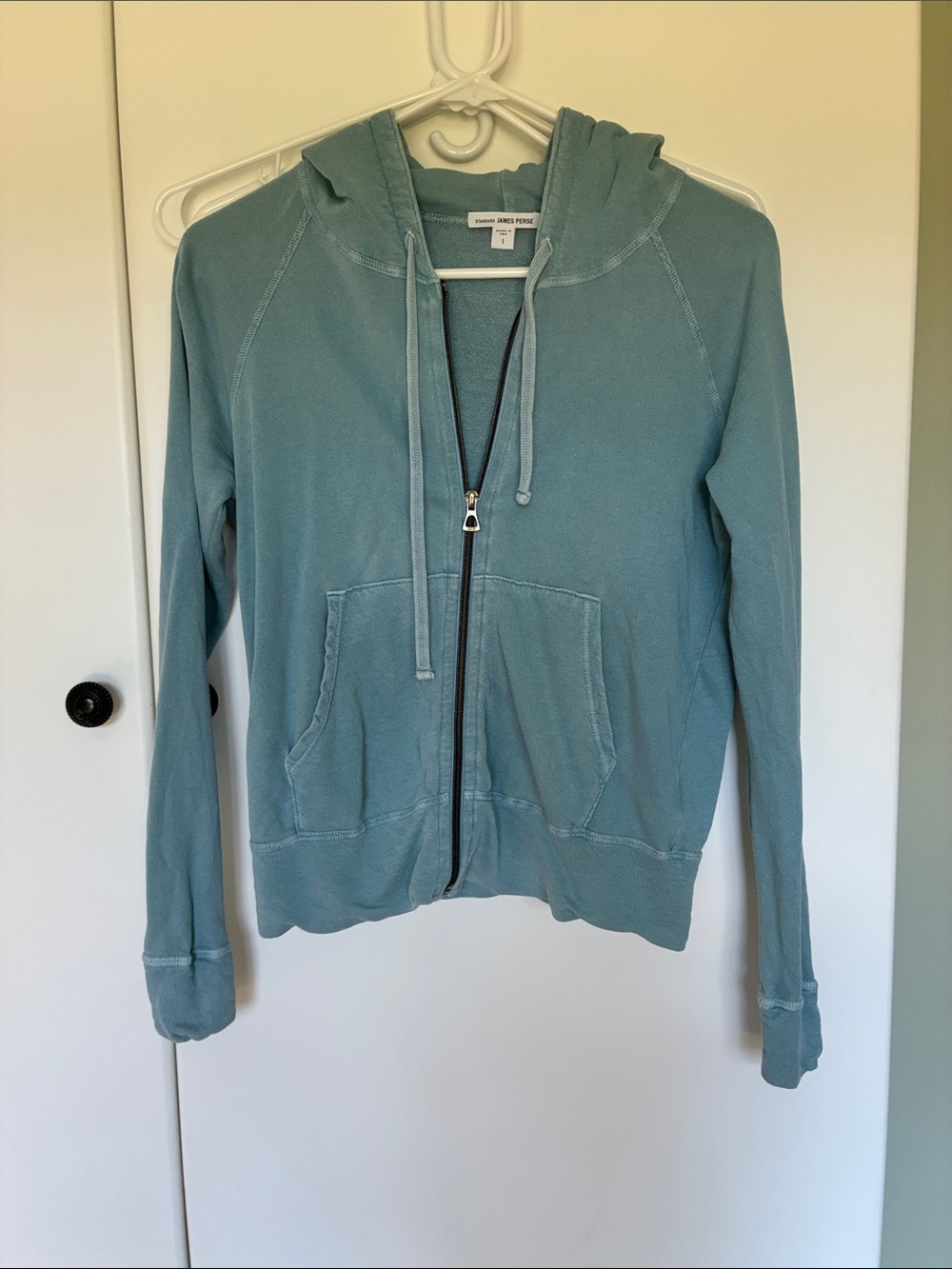 Robinโs Egg Blue James Perse Sweatshirt EUC